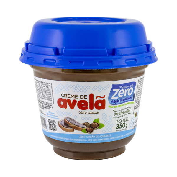 CREME DE AVELA CACAU ZERO ACUCAR 250G BOM PRINCIPI