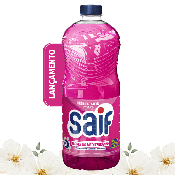 DESINFETANTE FLORES DO MEDITERRANEO SAIF 2L