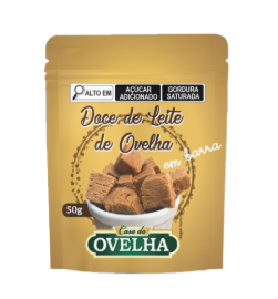 DOCE DE LEITE BARRA 50G CASA OVELHA
