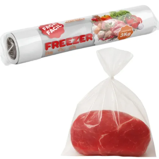 EMB. PLASTICA P/ALIMENTOS 3KG C/50 UNI STAR