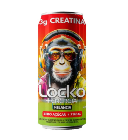 ENERGETICO LOCKO POWER DRINK 473ML MELANCIA