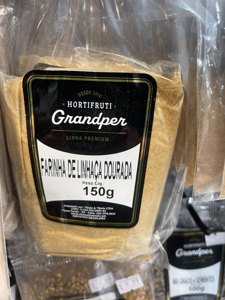 FARINHA DE LINHACA DOURADA 150GR GRANDPER