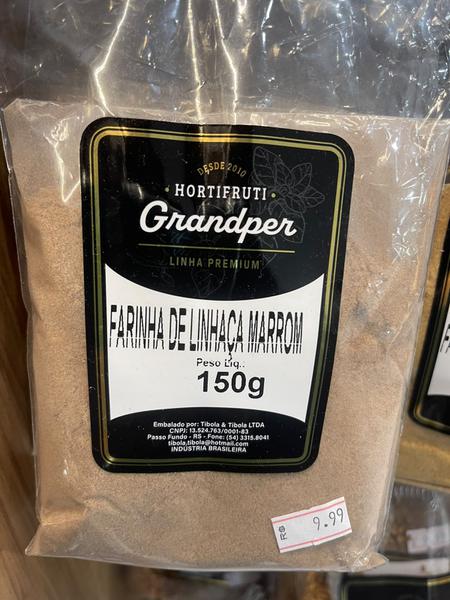 FARINHA DE LINHACA MARROM 150GR GRANDPER