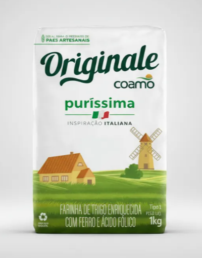 FARINHA DE TRIGO 1KG ORIGINALE COAMO