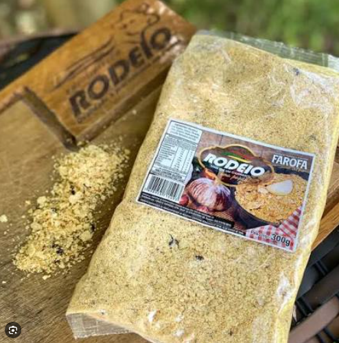 FAROFA ALHO RODEIO 300G