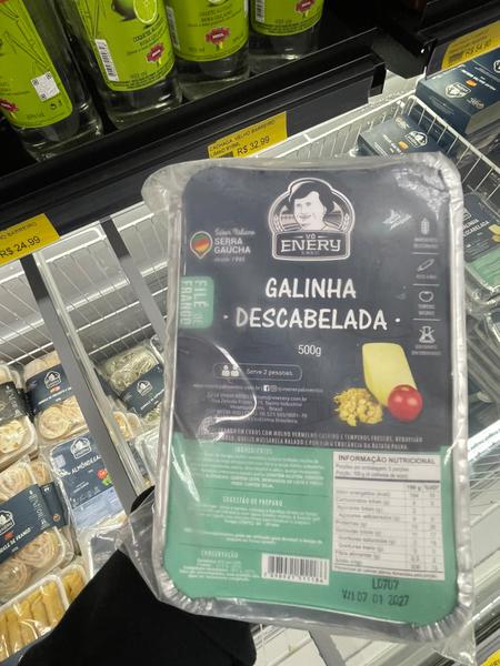 GALINHA DESCABELADA 500G VO ENERY