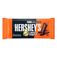 HERSHEYS CHOC OVOMAL BLACK 75G