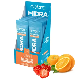 HIDRA ELETROLITOS LARANJA MORANGO DOBRO