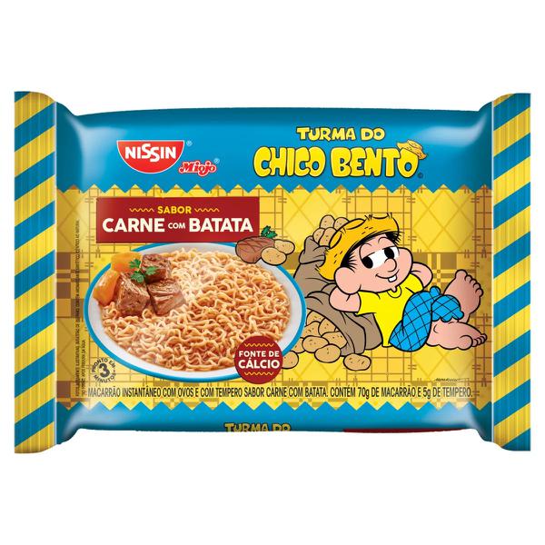 LAMEN CHICO BENTO CARNE C BATATA 75G