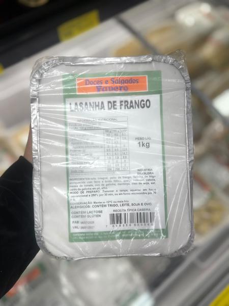 LASANHA FRANGO 1KG FAVERO