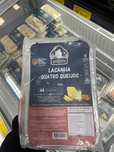 LASANHA QUATRO QUEIJOS VO ENERY 500G