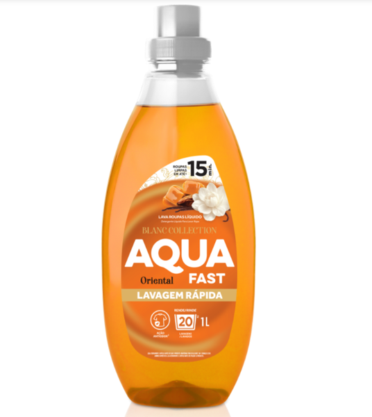 LAVA ROUPA AQUAFEST LAVAGEM RAPIDA ORIENTAL 1L