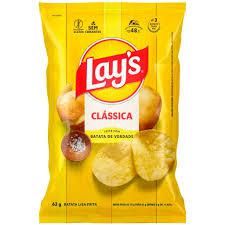 LAYS CLASSICAS ELMA CHIPS 62G