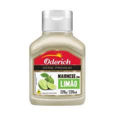 MAIONESE ODERICH 220G C/LIMAO