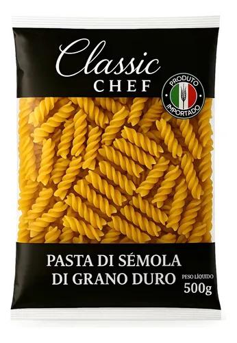 MASSA DE GRANO DURO FUSILLI CLASSIC CHEF 500G