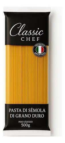 MASSA DE GRANO DURO SPAGUETTI CLASSIC CHEF 500G