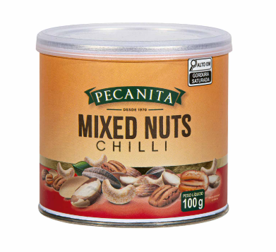MIXED NUTS CHILI 100G PECANITA