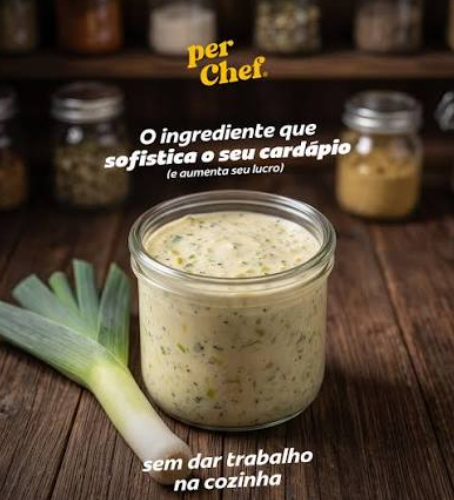 MOLHO ALHO PORÓ 250G PERCHEF