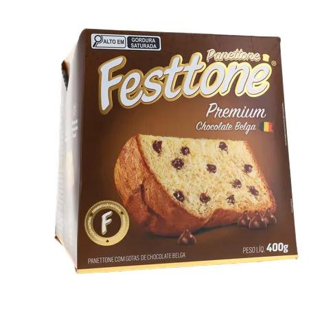 PANETTONE FESTTONE PREMIUM CHOCO BELGA400G