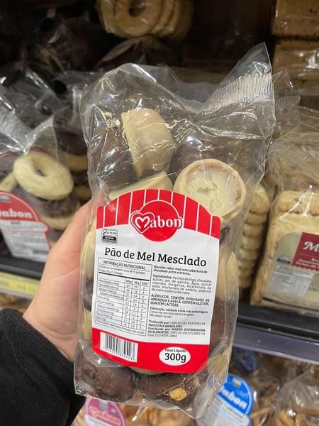 PAO DE MEL MABON 300G MESCLADO