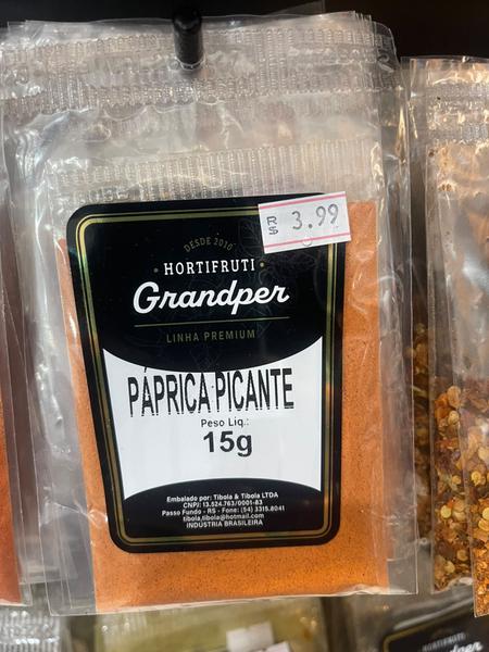 PAPRICA PICANTE 15GR GRANDPER