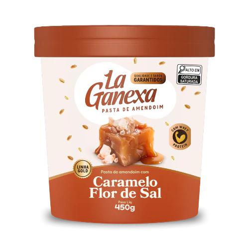 PASTA LA GANEXA CARAMELO E FLOR SAL 450G