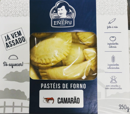 PASTEL DE FORNO CAMARAO 350G VO ENERY