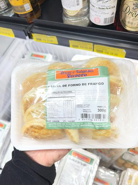PASTEL FORNO FRANGO FAVERO 300GR