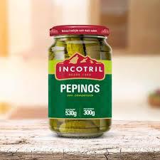PEPINO EM CONSERVA INCOTRIL 300G