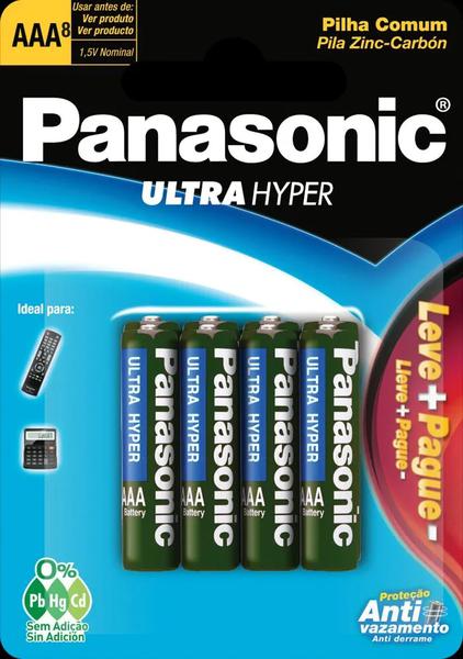 PILHA PANASONIC ALCALINA PALITO CT8