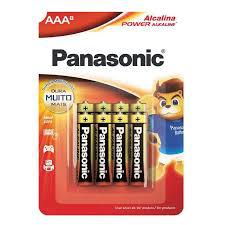 PILHA PANASONIC ALCALINA PEQUENA CT8