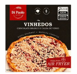 PIZZA CHOCOLATE BRANCO CALDA DE VINH DI PAOLO 215G