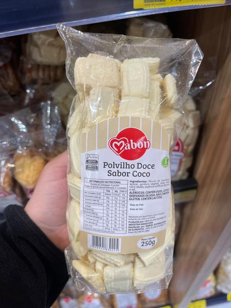 POLVILHO DOCE COCO 250G MABON