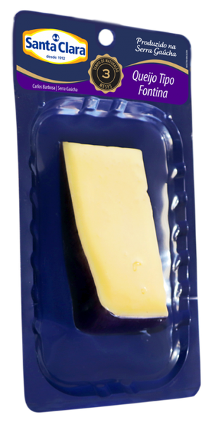 QUEIJO FONTINA SKIN KG SANTA CLARA