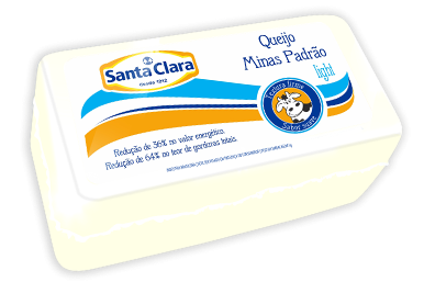 QUEIJO MINAS KG LIGHT SANTA CLARA