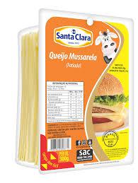 QUEIJO MUSSARELA 300G SANTA CLARA