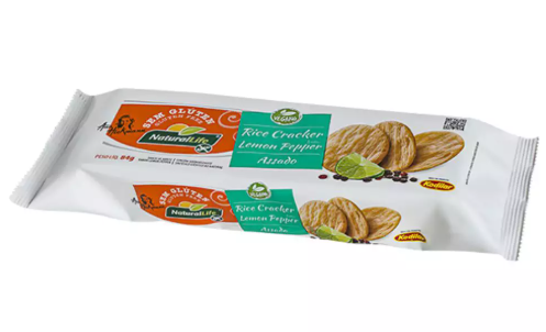 RICE CRACKER LEMON PEPPER 84G NATURAL LIFE