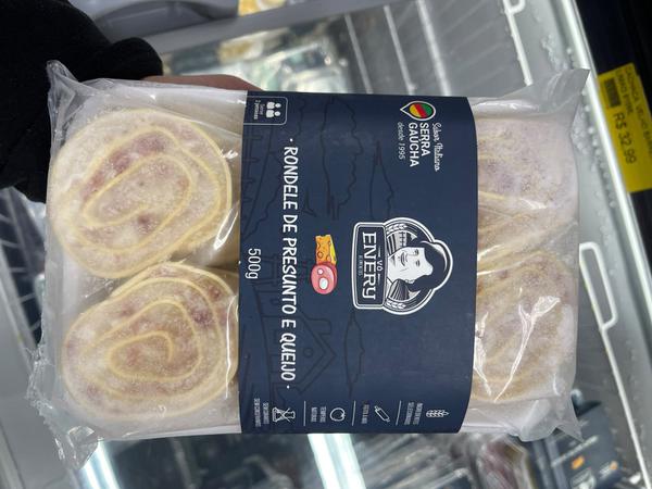 RONDELE DE PRESUNTO E QUEIJO 500G VO ENERY