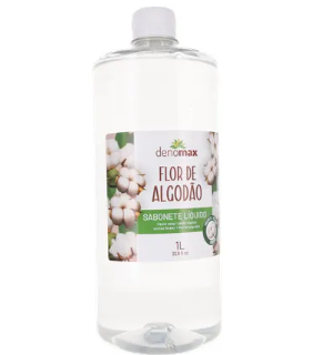 SABONETE LIQUIDO DENOMAX FLOR DE ALGODAO 1L