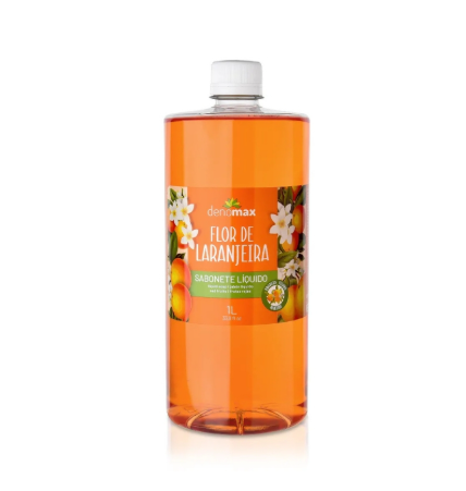 SABONETE LIQUIDO DENOMAX FLOR DE LARANJEIRA 1L