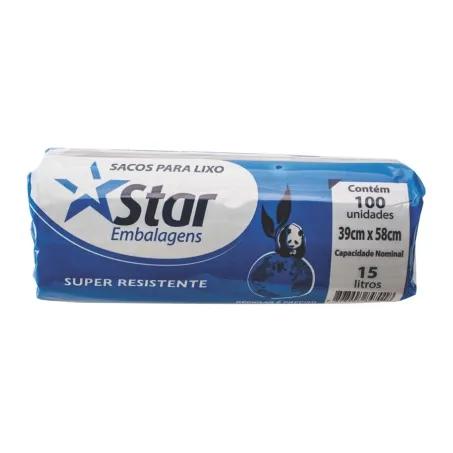 SACOP/LIXO 39X58 15L C/60 UNI STAR