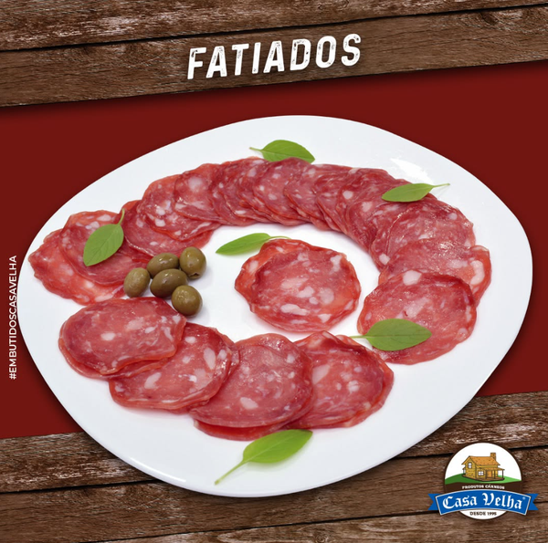 SALAME MILANO  100G CASA VELHA