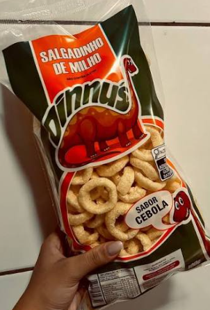 SALGADINHO CEBOLA DINNUS 100G