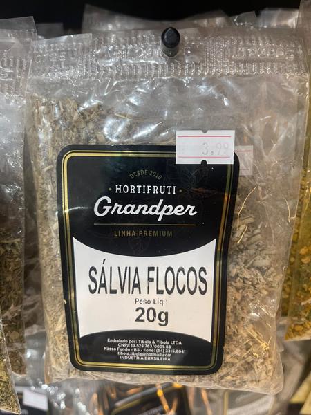 SALVIA EM FLOCOS 20GR GRANDPER