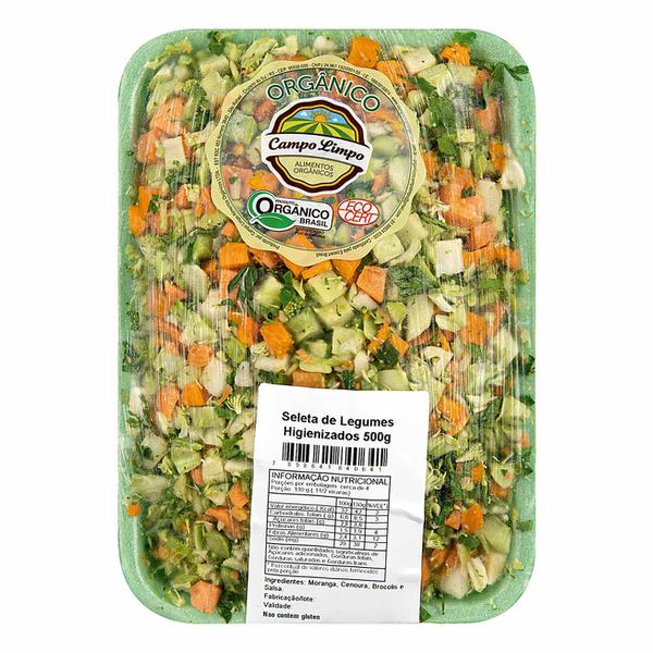 SELETA DE LEGUMES ORGANICO CONG 500GR CAORE