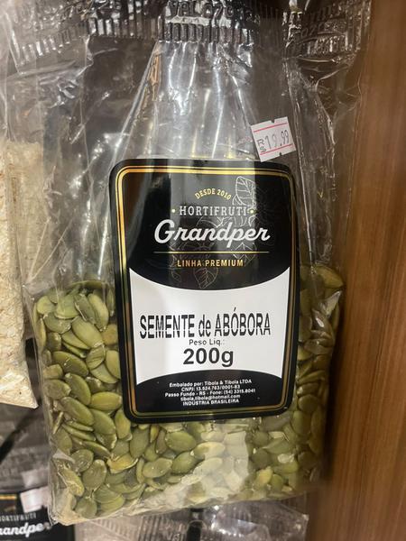 SEMENTE DE ABOBORA GRANDPER 200G