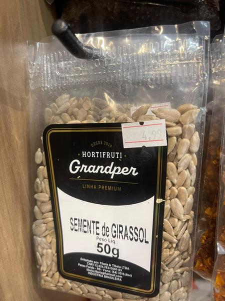 SEMENTE DE GIRASSOL GRANDPER 50G