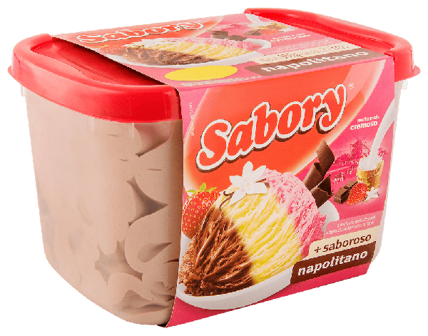 SORVETE NAPOLITANO SABORY 2L