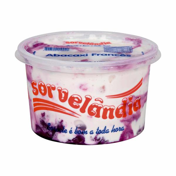 SORVETE SORVELANDIA 1L ABACAXI FRANCES