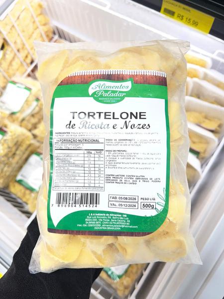 TORTELONE PALADAR RICOTA NOZES 500G